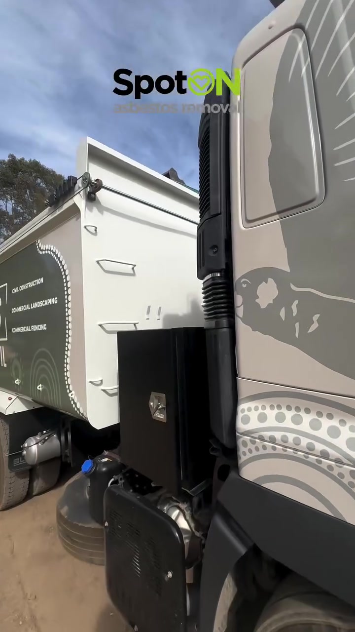 Spot-On Asbestos Removal field crew documenting a real Sydney job site, Class A and B licensed work